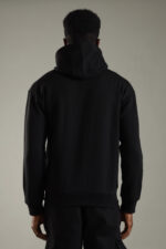 Fleece Hoodie Black - Image 2