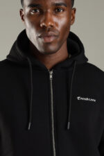 Fleece Hoodie Black - Image 3