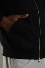 Fleece Hoodie Black - Image 4