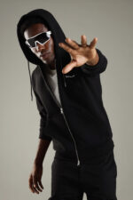 Fleece Hoodie Black - Image 6