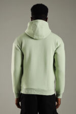 Fleece Hoodie Pastel Green - Image 2