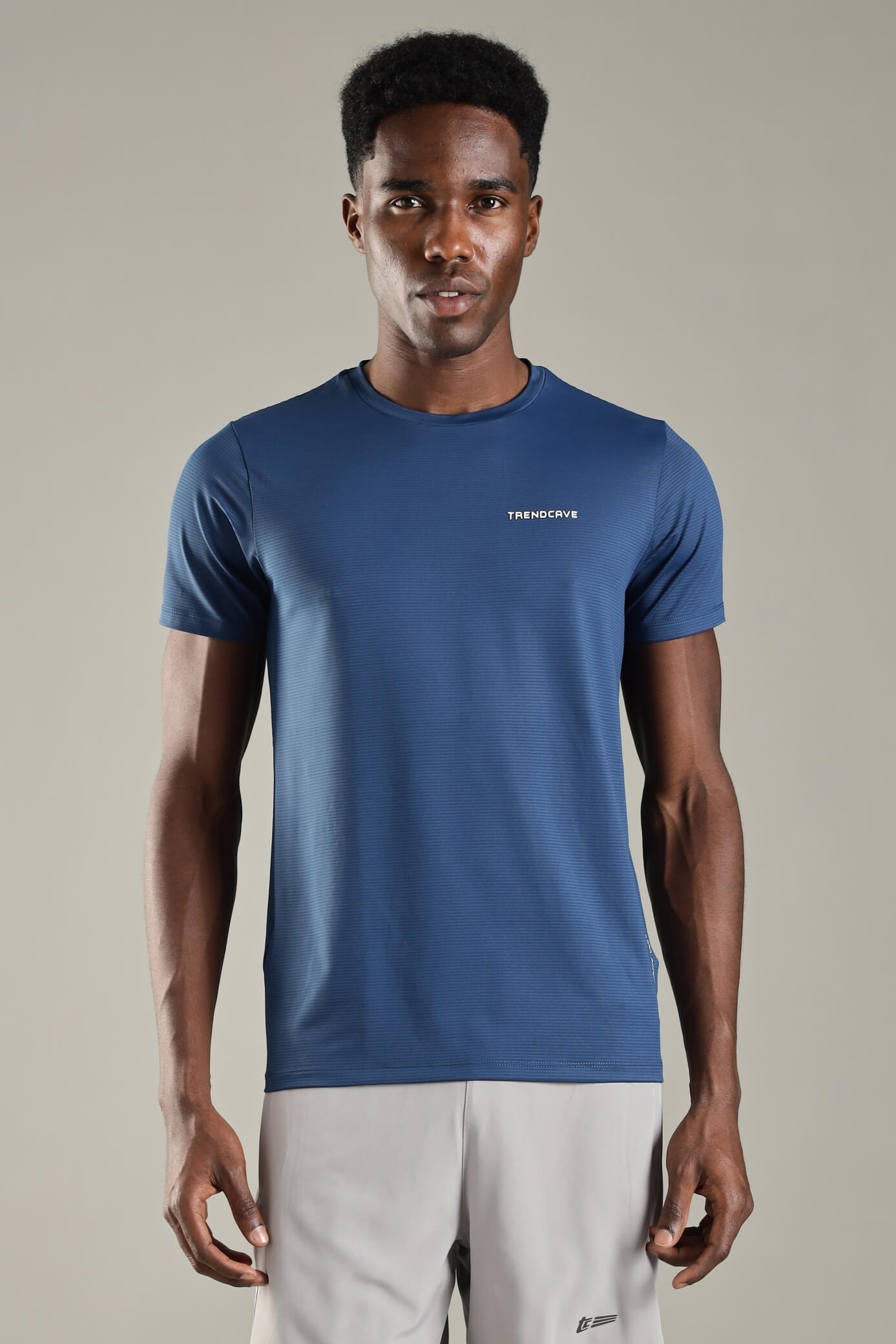 shirt-navy-blue-01 Men T-shirt Navy Blue - Image 1