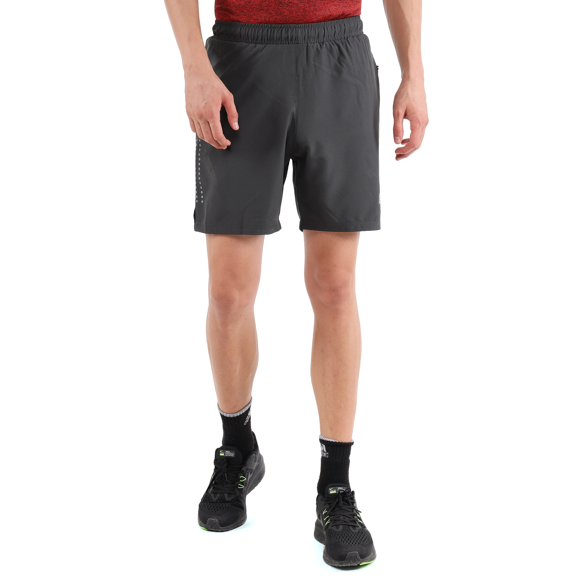 solid-short-dark-grey-01 Solid Shorts Dark Grey - Image 1