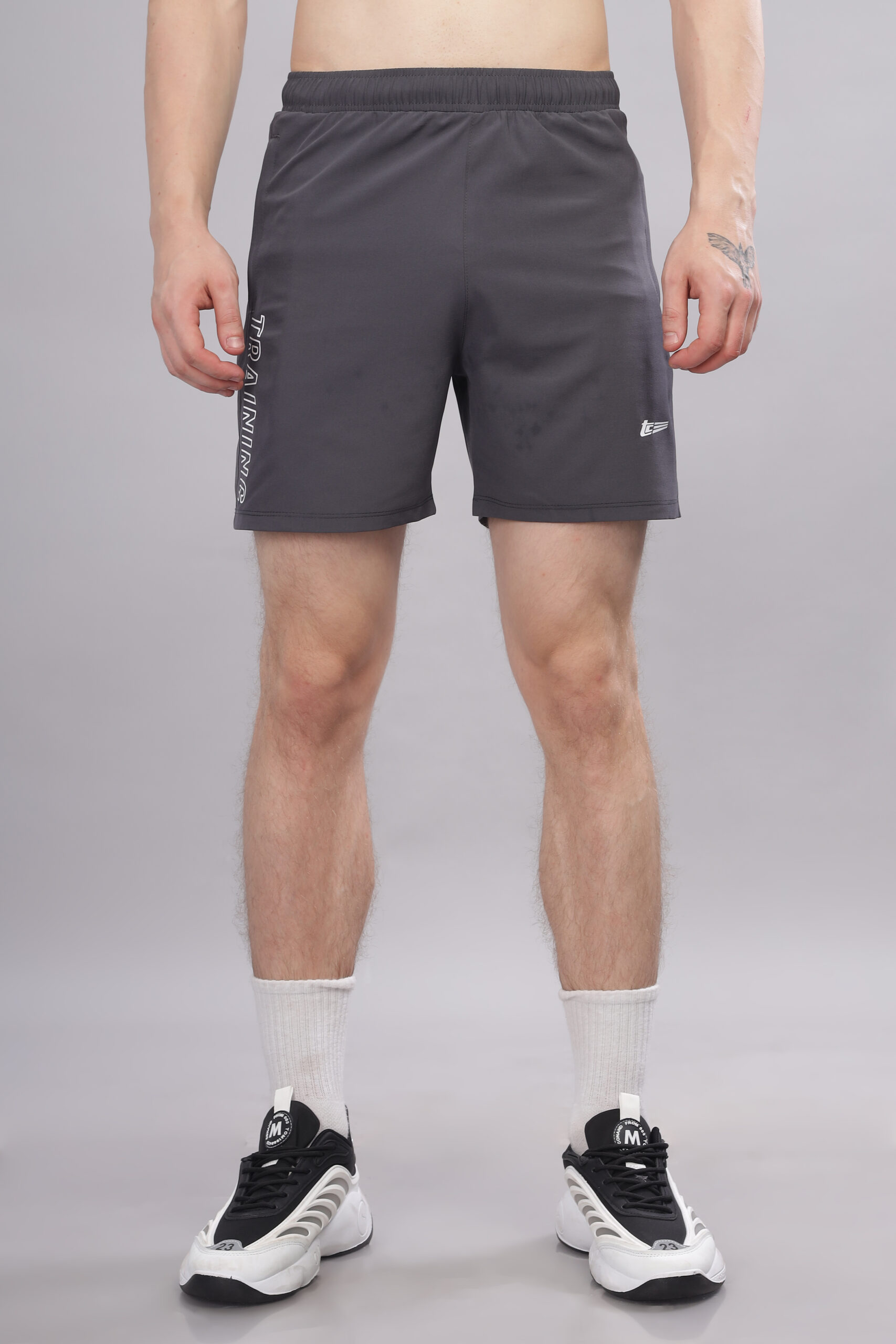 training-short-dark-grey-01 Training Short Dark Grey - Image 1