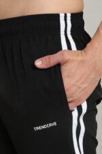 Stripe Trackpant Black - Image 5