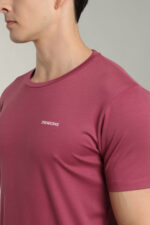 Byca T-Shirt Dark Pink - Image 6